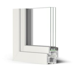 Ventana minimalista PVC Rehau Tecnomar